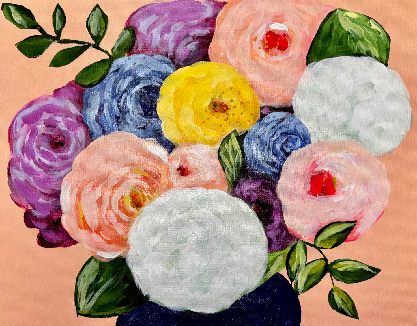 Peach Sorbet 11x14