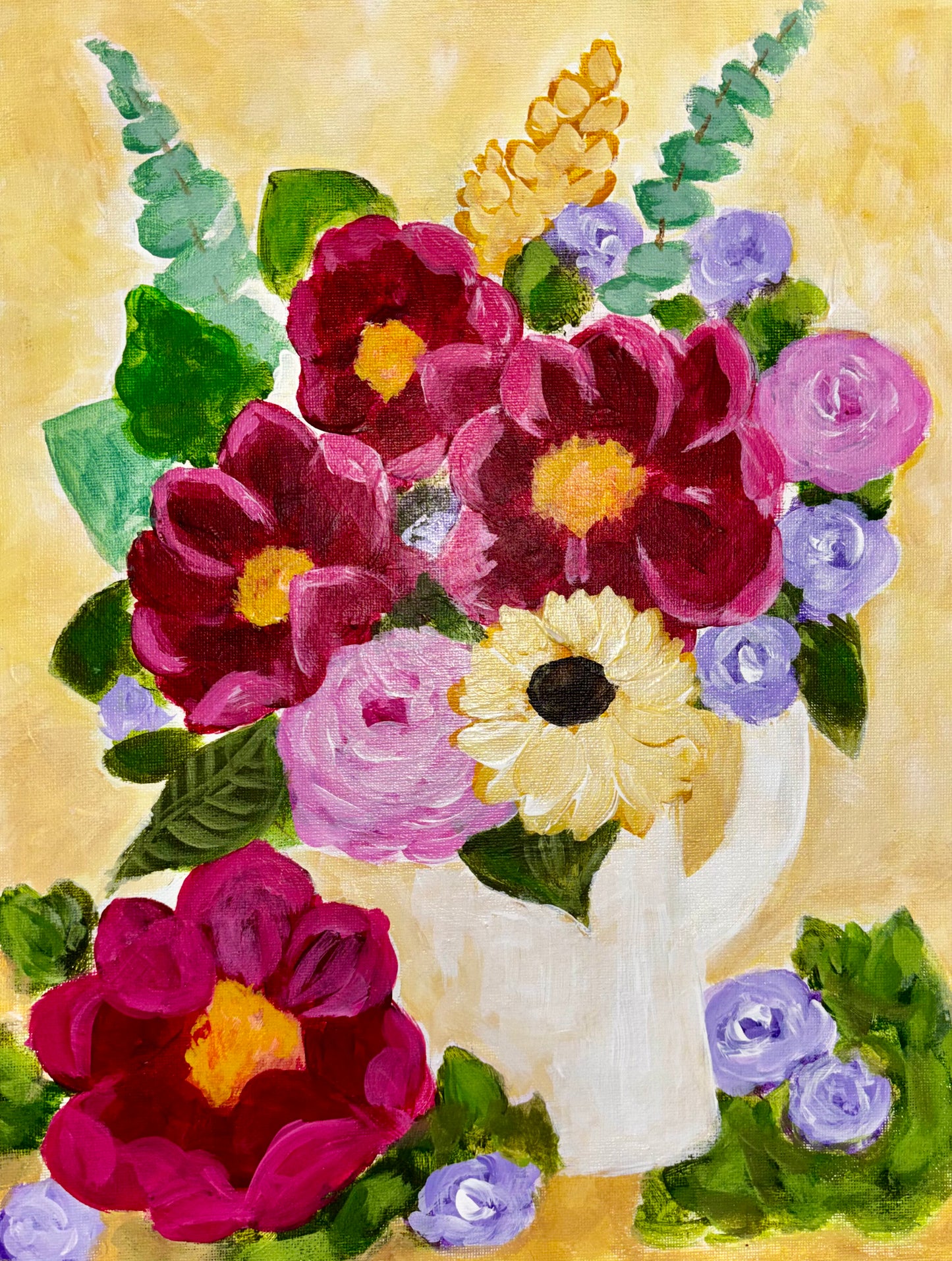 Golden Garden 11x14