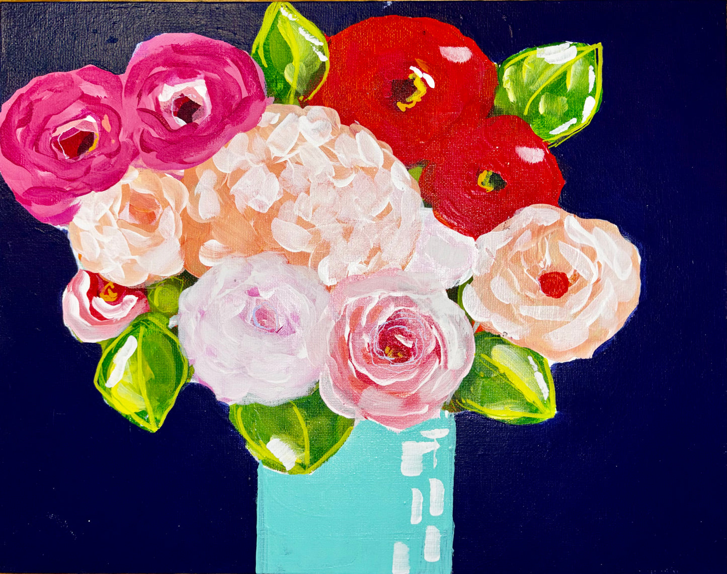 Hydrangeas & Love 11x14