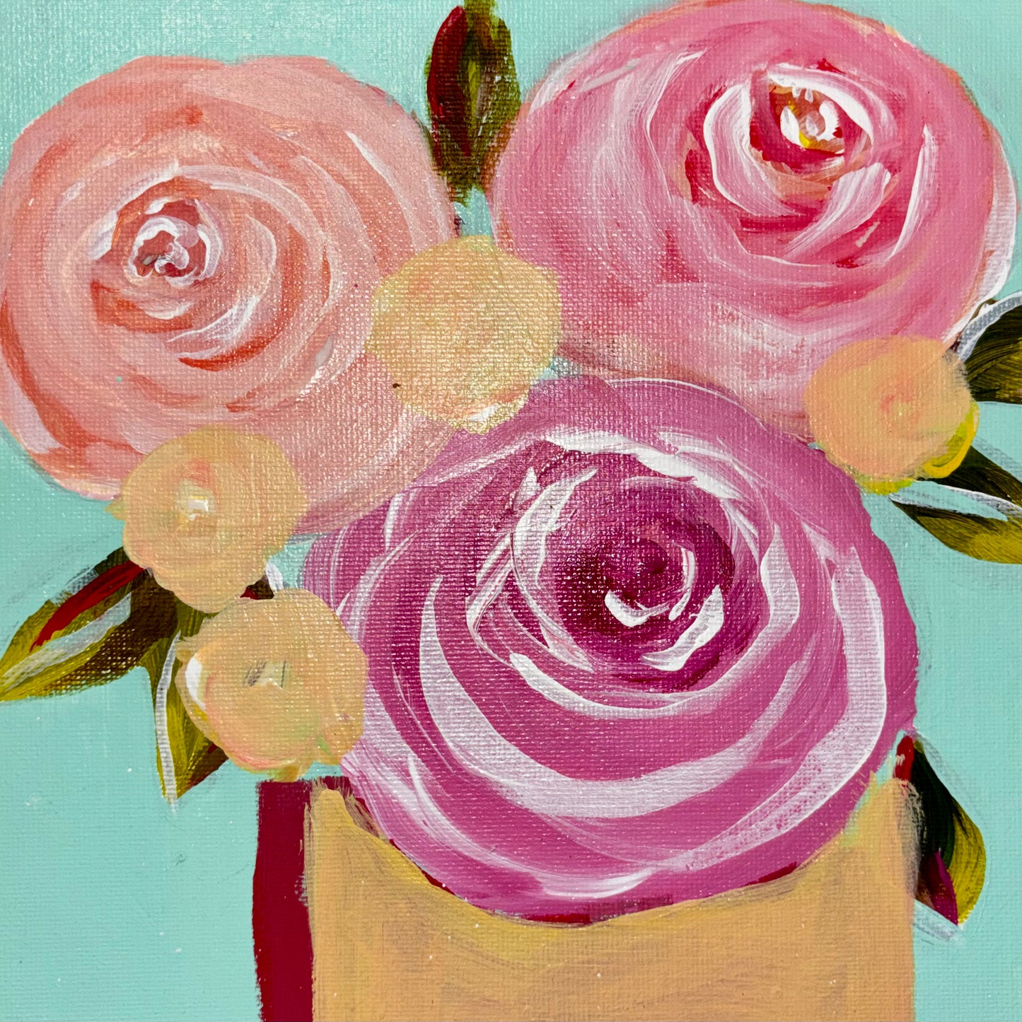 Rosey Arrangement 8x8