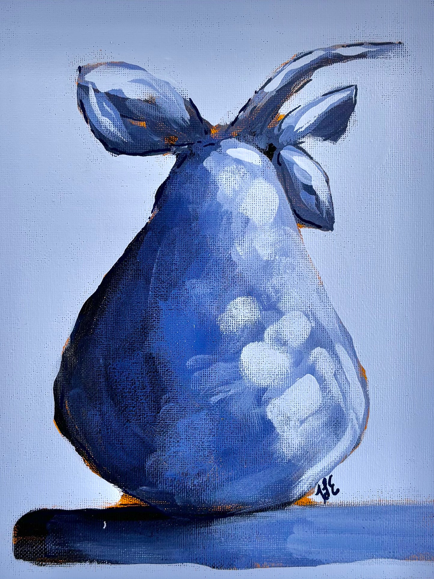 Blue Pear 8x10