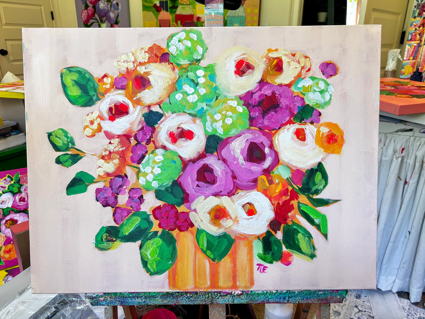 Jolene 18x24” original acrylic on canvas