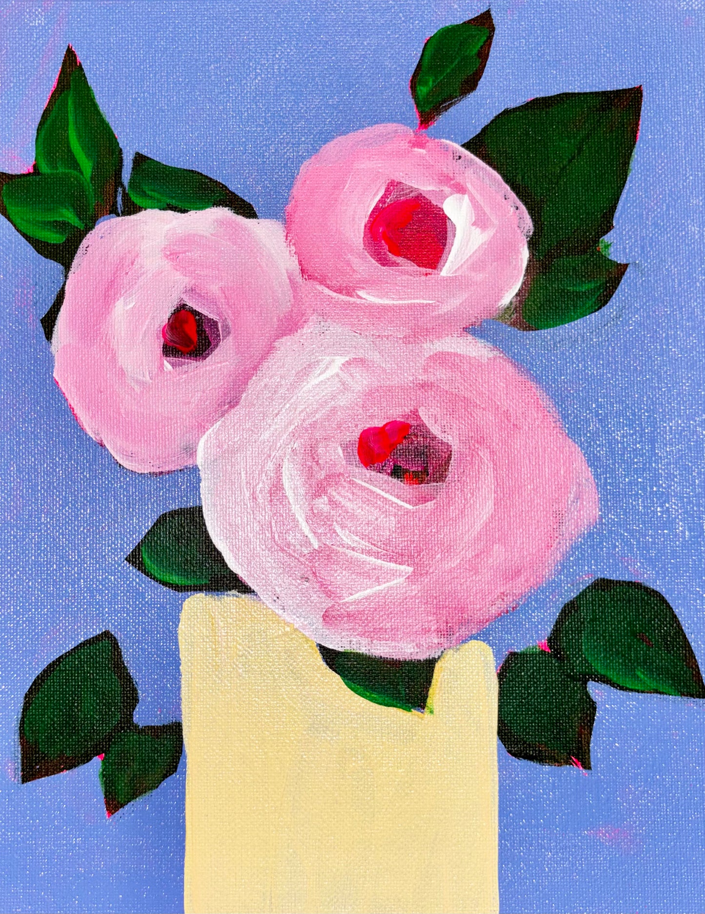 Sweet Sky Roses 8x10