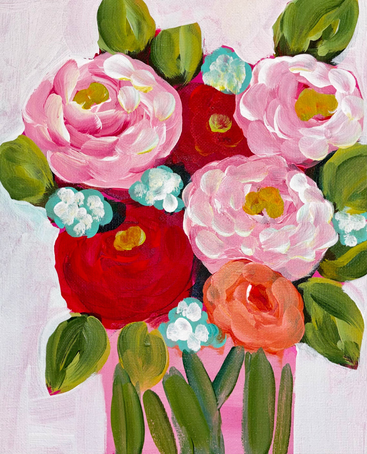 Sweetheart Garden 8x10