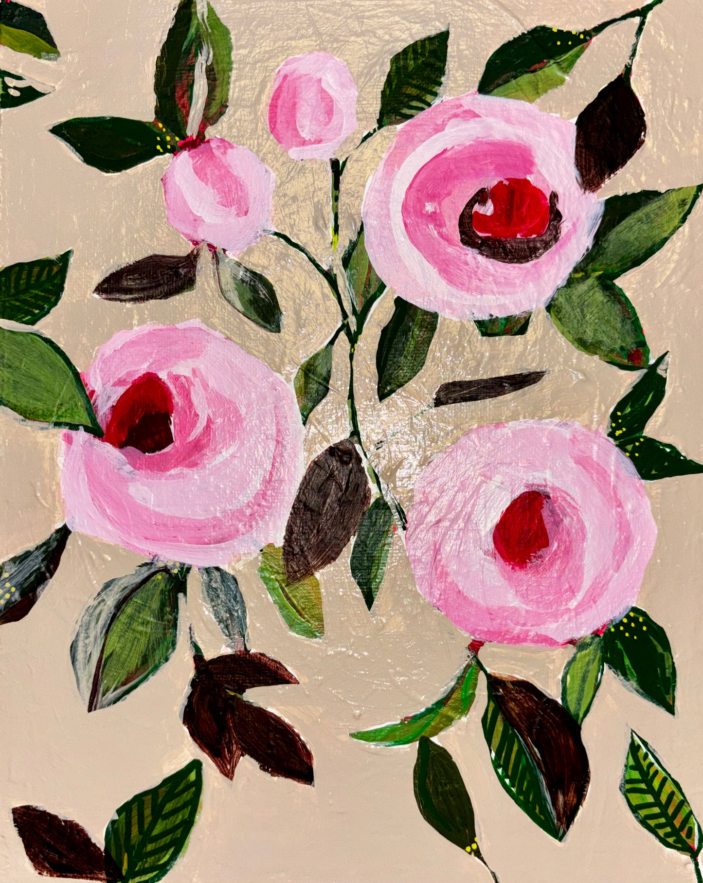 Soft Study in Pink 8x10