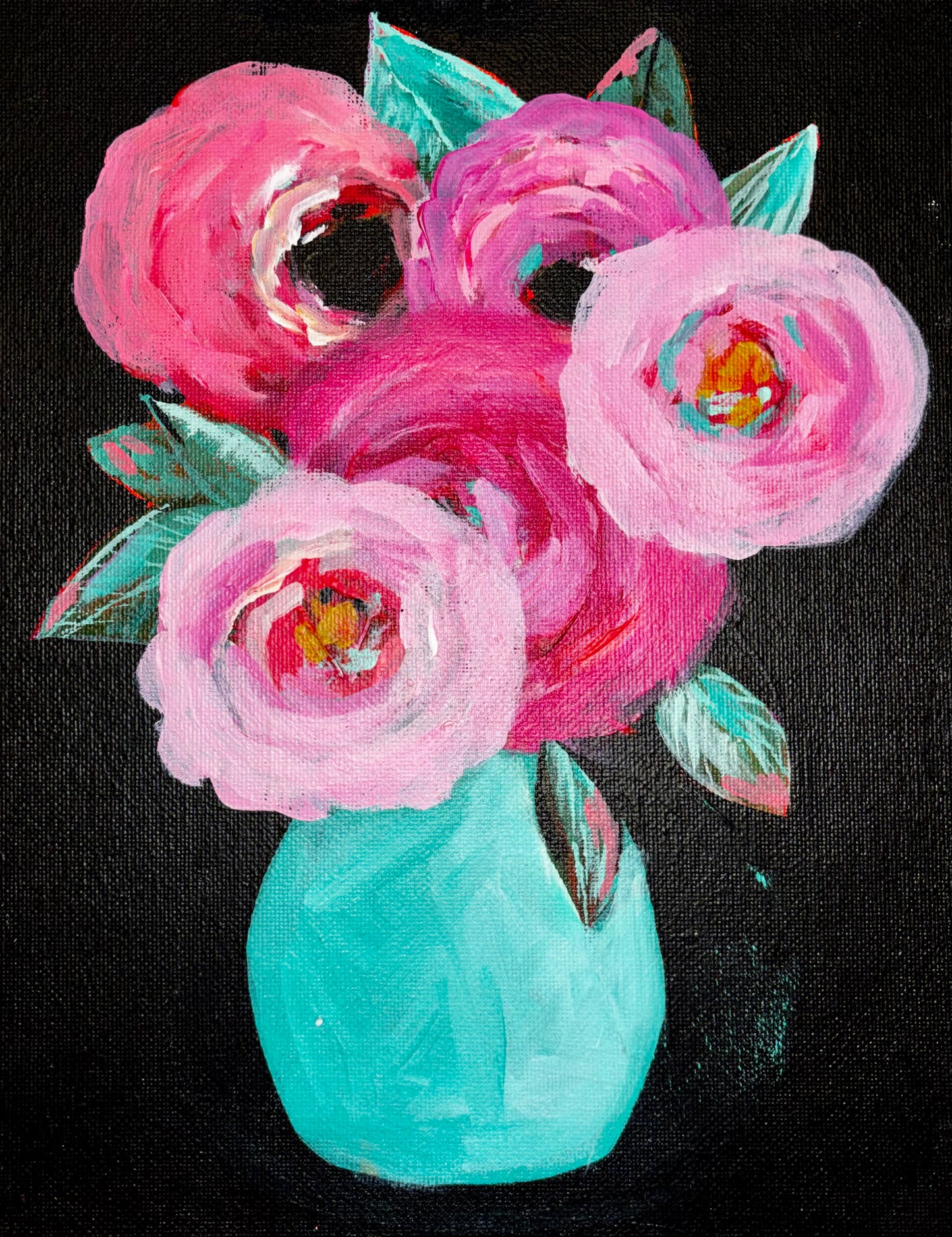 Midnight Blossom 8x10