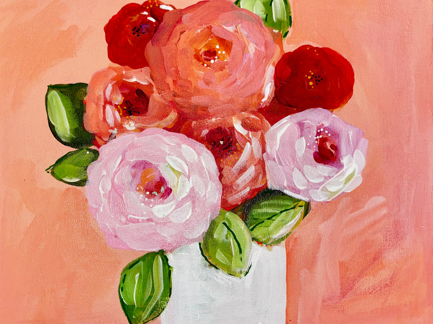 Peach Glow 11x14