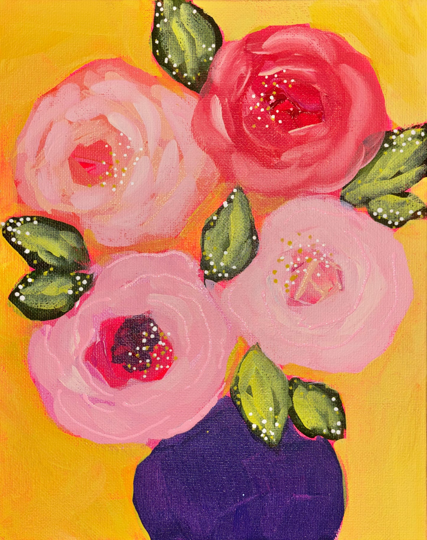 Blushing Yellow 8x10
