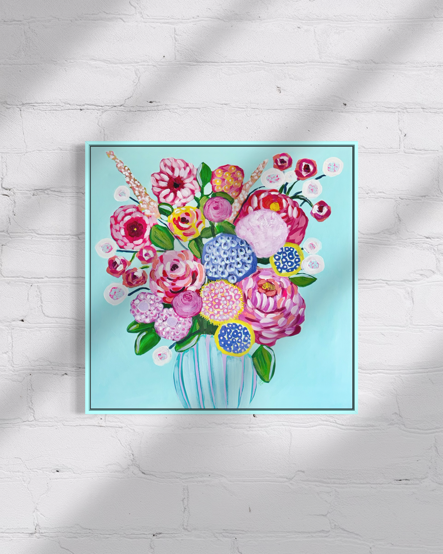 Back in Baby's Arms 30x30 Framed