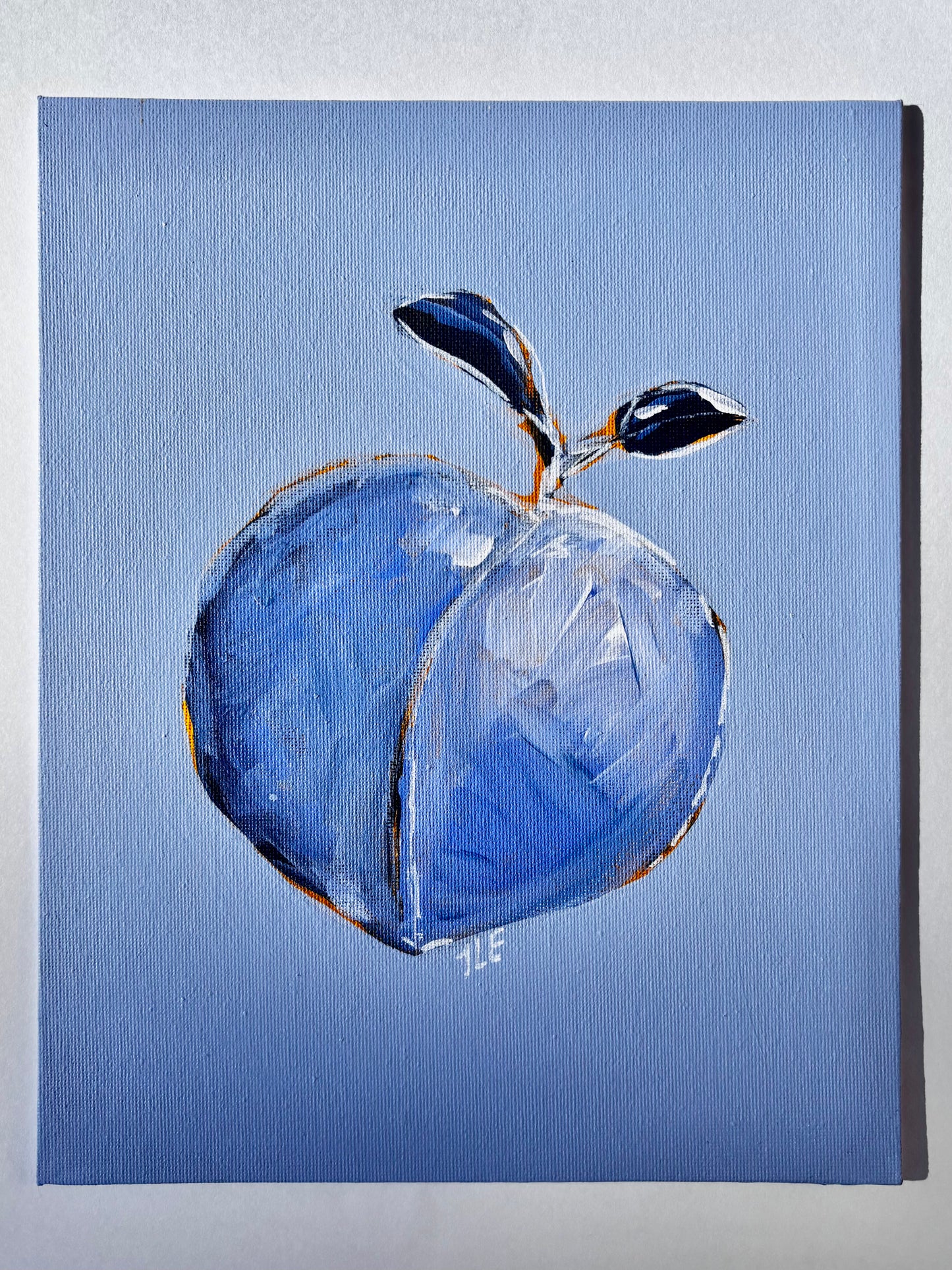 Blue Peach 8x10