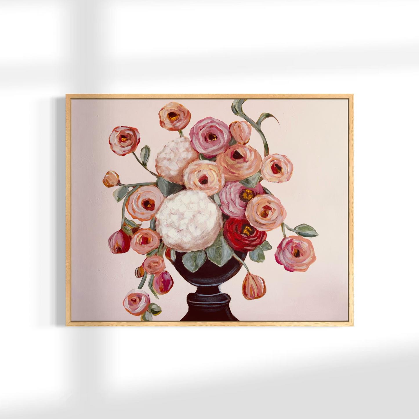 Pretty in Peach 24x30 Framed