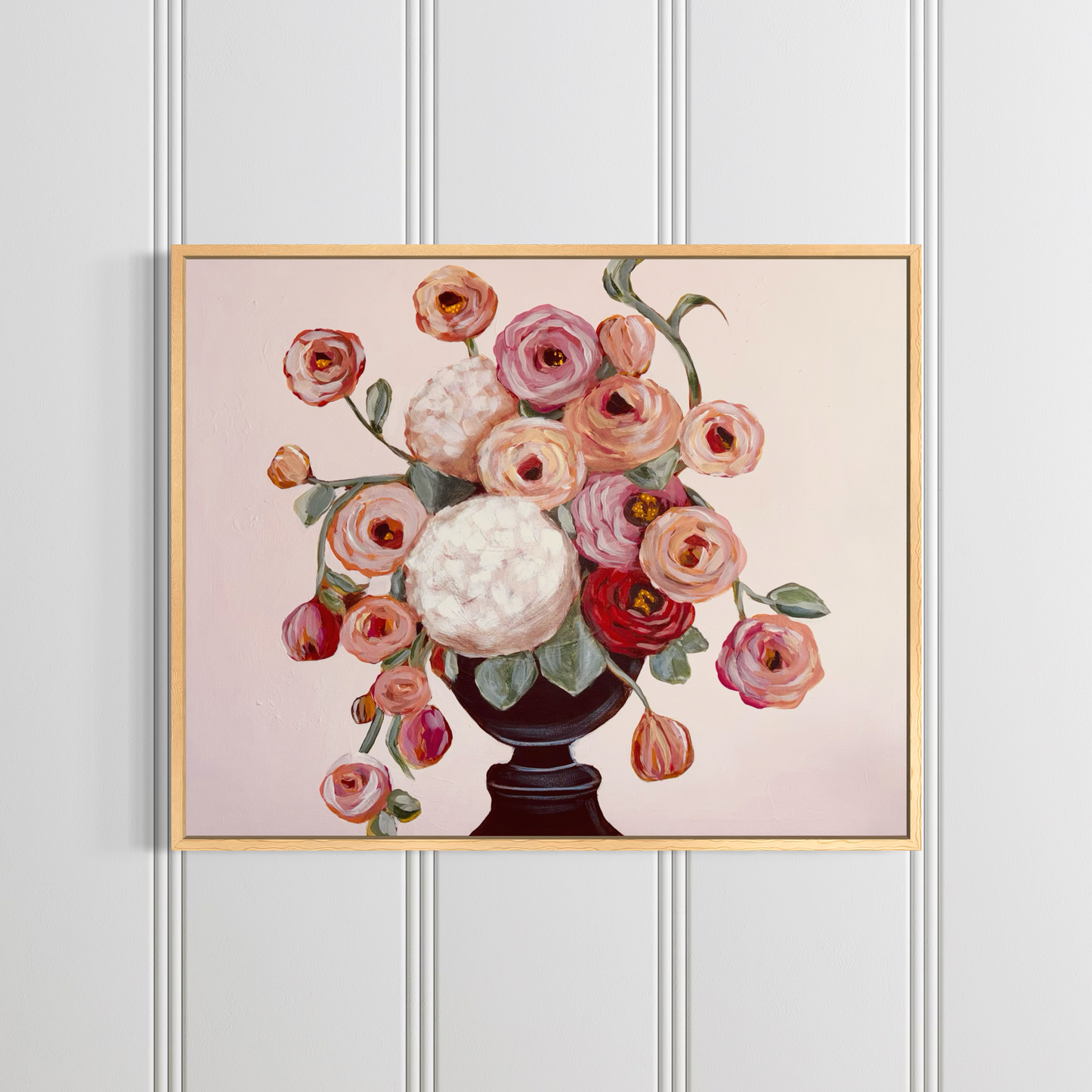 Pretty in Peach 24x30 Framed