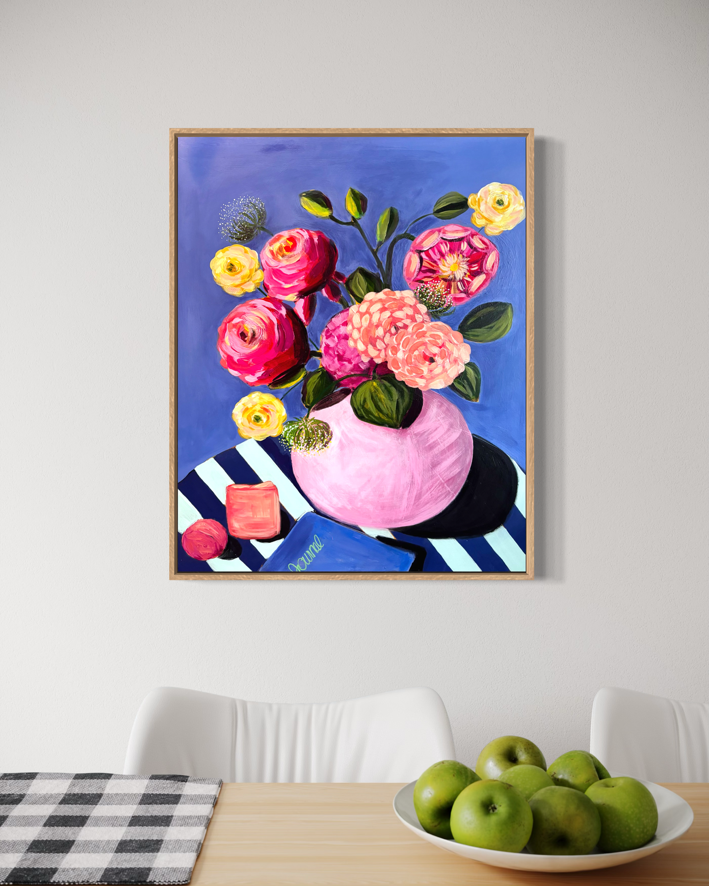 Blue Daydream 24x30 Framed