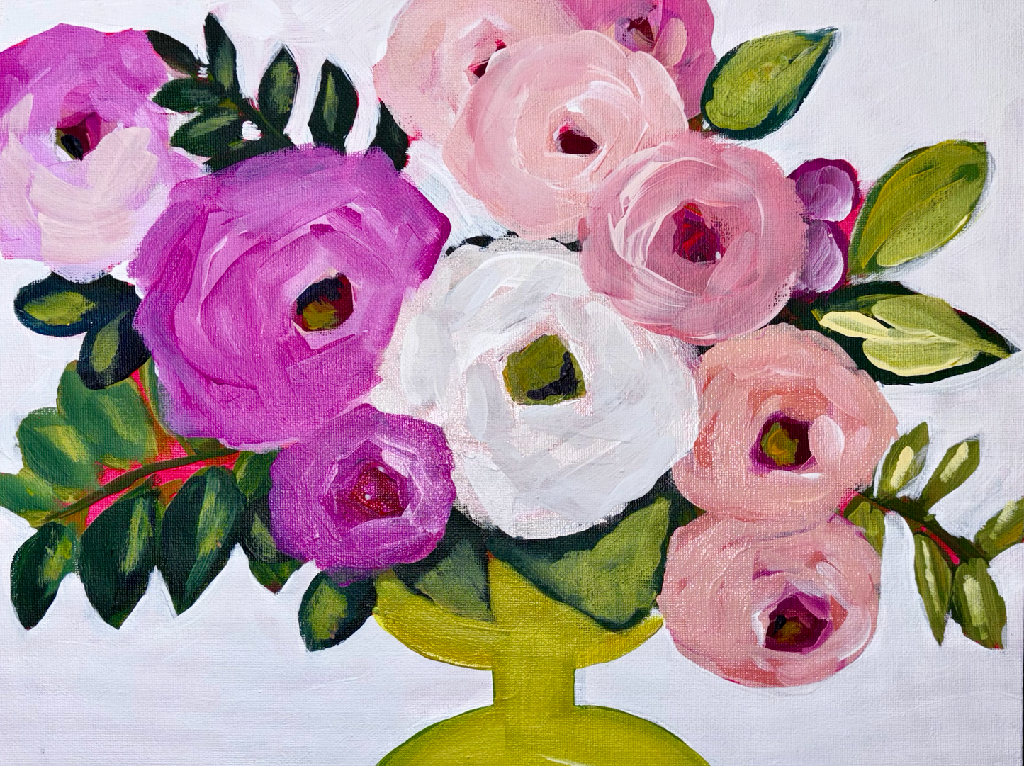 Roses in a Row 11x14