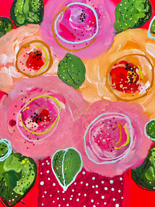 Dot Dot Garden 8x10