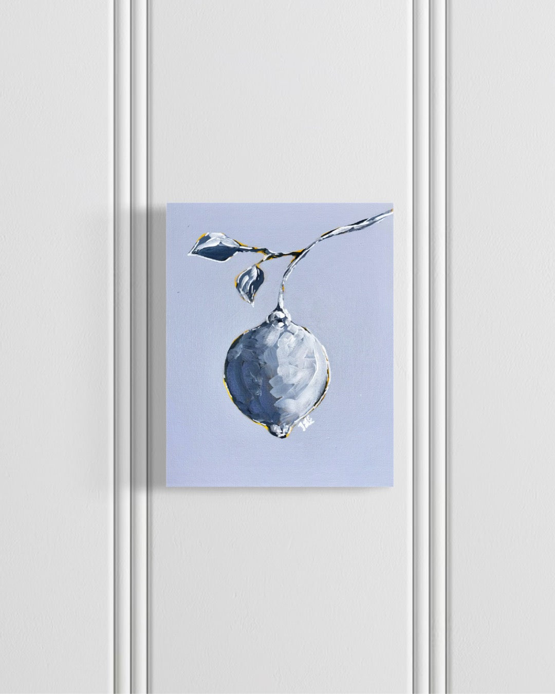 Single Lemon 8x10 Framed